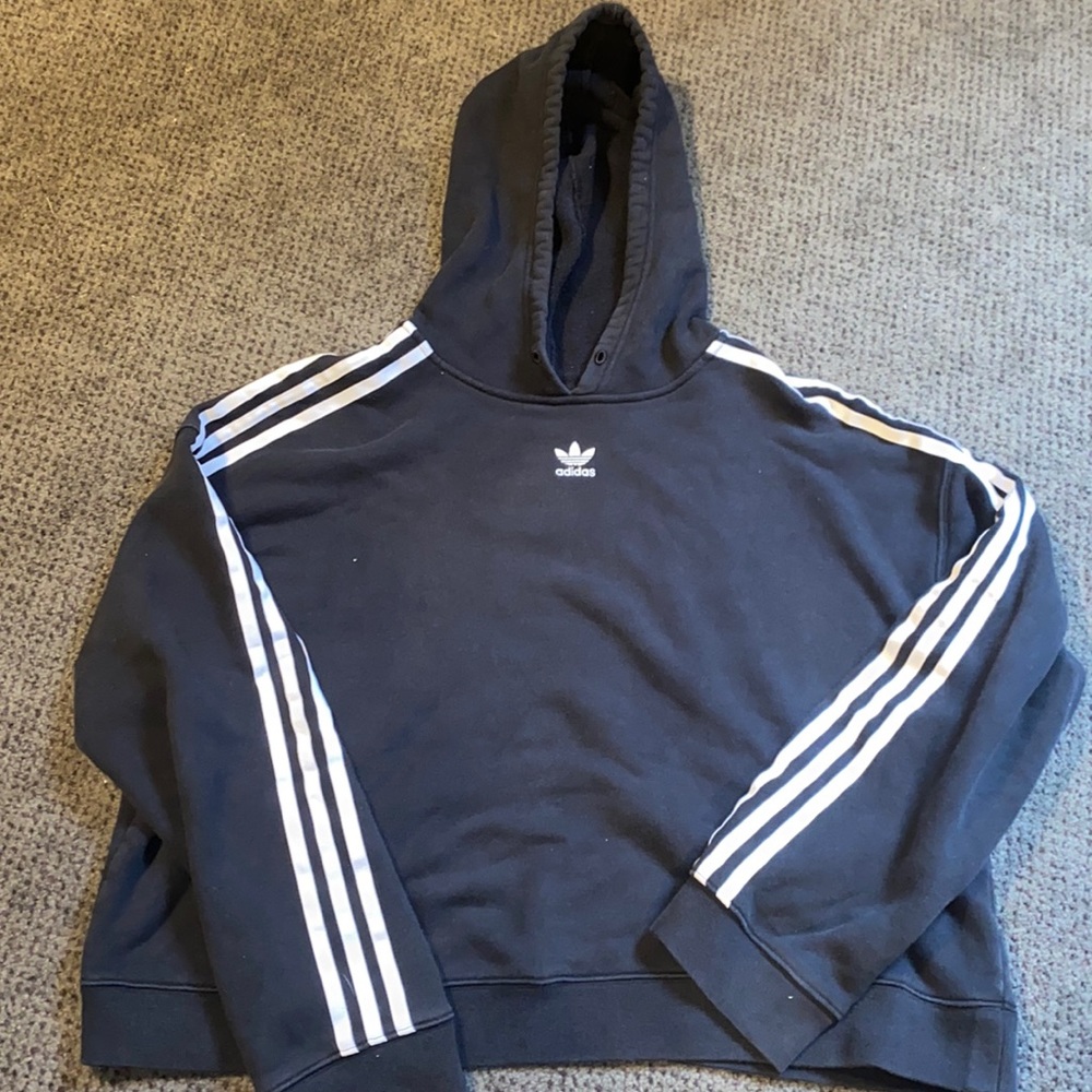 Adidas Hoodie Cropped Size XL